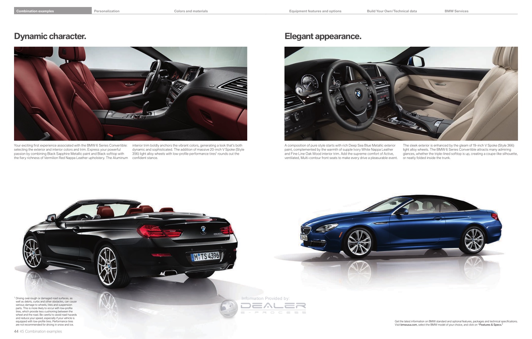 2012 BMW 6-Series Brochure Page 19